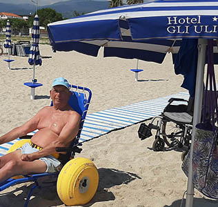 Private beach hotel Soverato